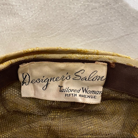 Vintage Tailored Woman Fifth Ave, 40’s Tilt Hat - Picture 11 of 11